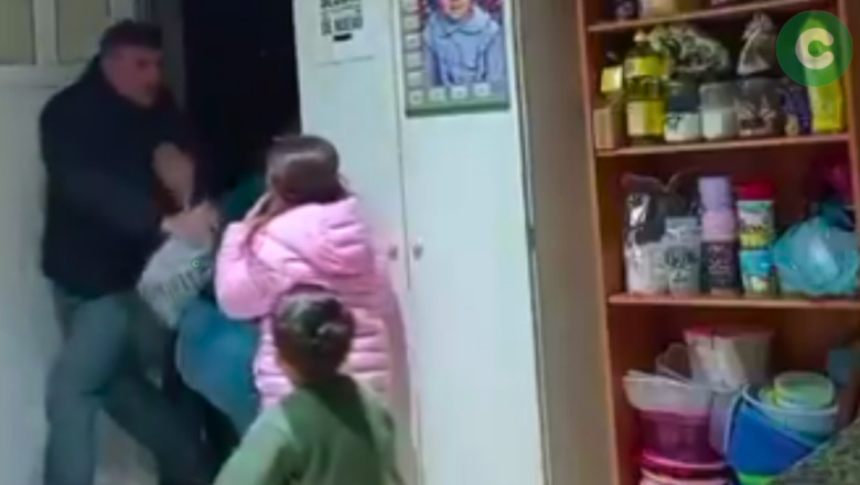 Video del candidato a concejal de LLA-Lobos agrediendo a su expareja